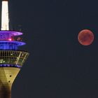 Blutmond in Düsseldorf