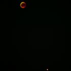 Blutmond mit Mars