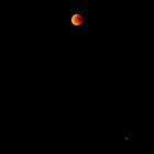 Blutmond mit Mars