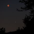 Blutmond mit Mars - Neubearbeitung