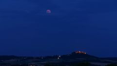 Blutmond über dem Otzberg