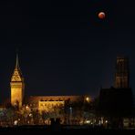 Blutmond über Duisburg