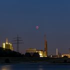 "Blutmond" über Duisburg