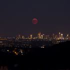 Blutmond über Frankfurt 2