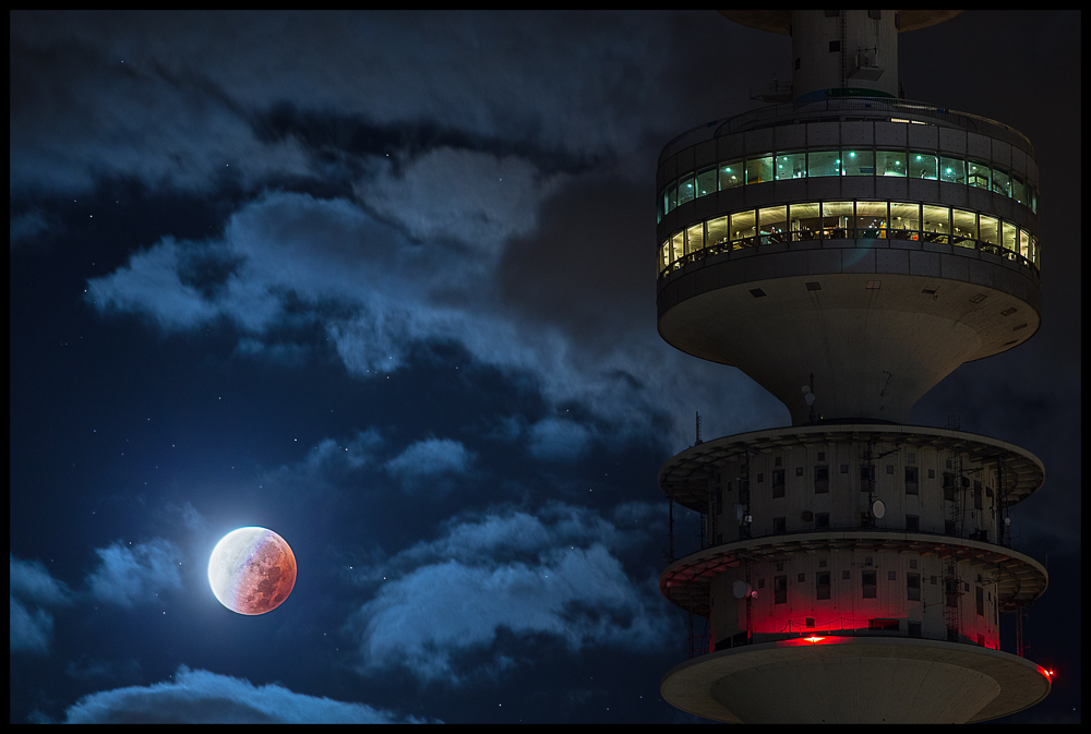 Blutmond über München