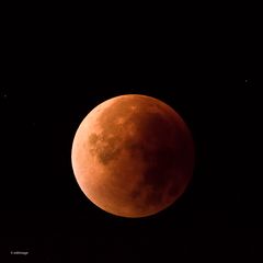 Blutmond über Münster um 05:07 Uhr am 28.09.2015