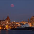 Blutmond über Rostock