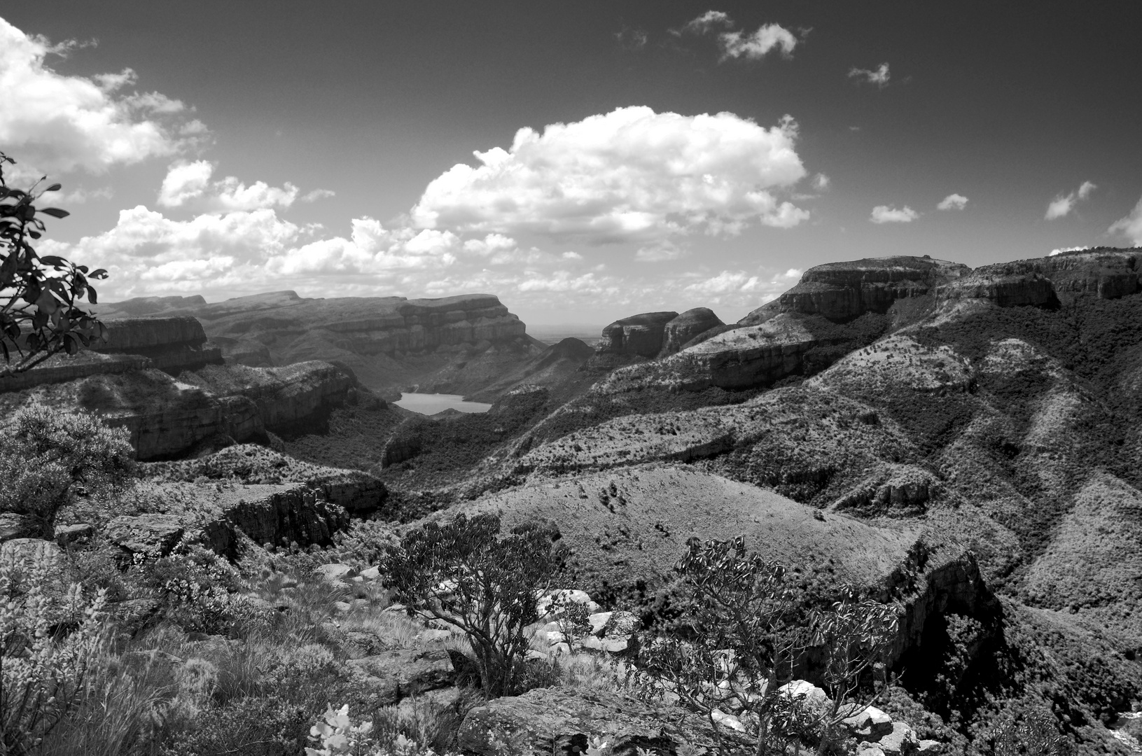 blyde river canyon / three rondavels...