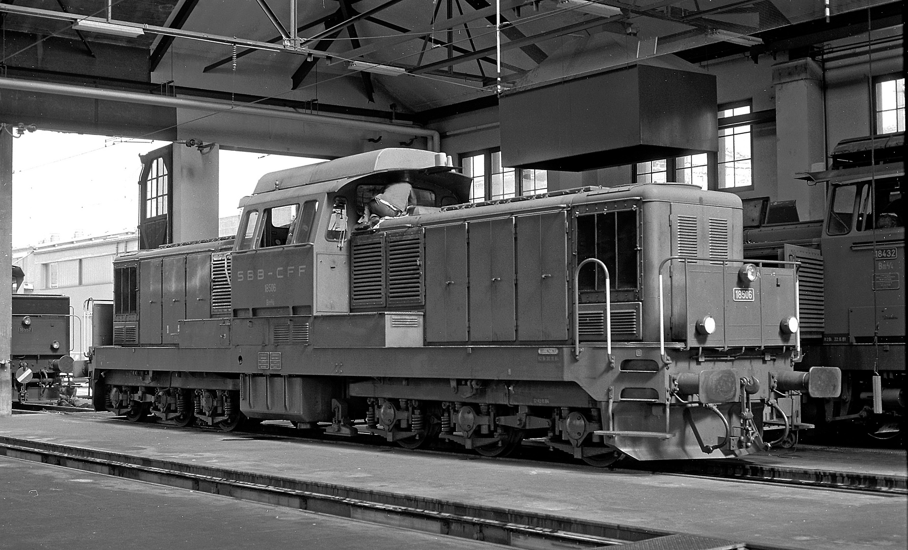 Bm 6-6 18506  Depot Chiasso SBB 1975