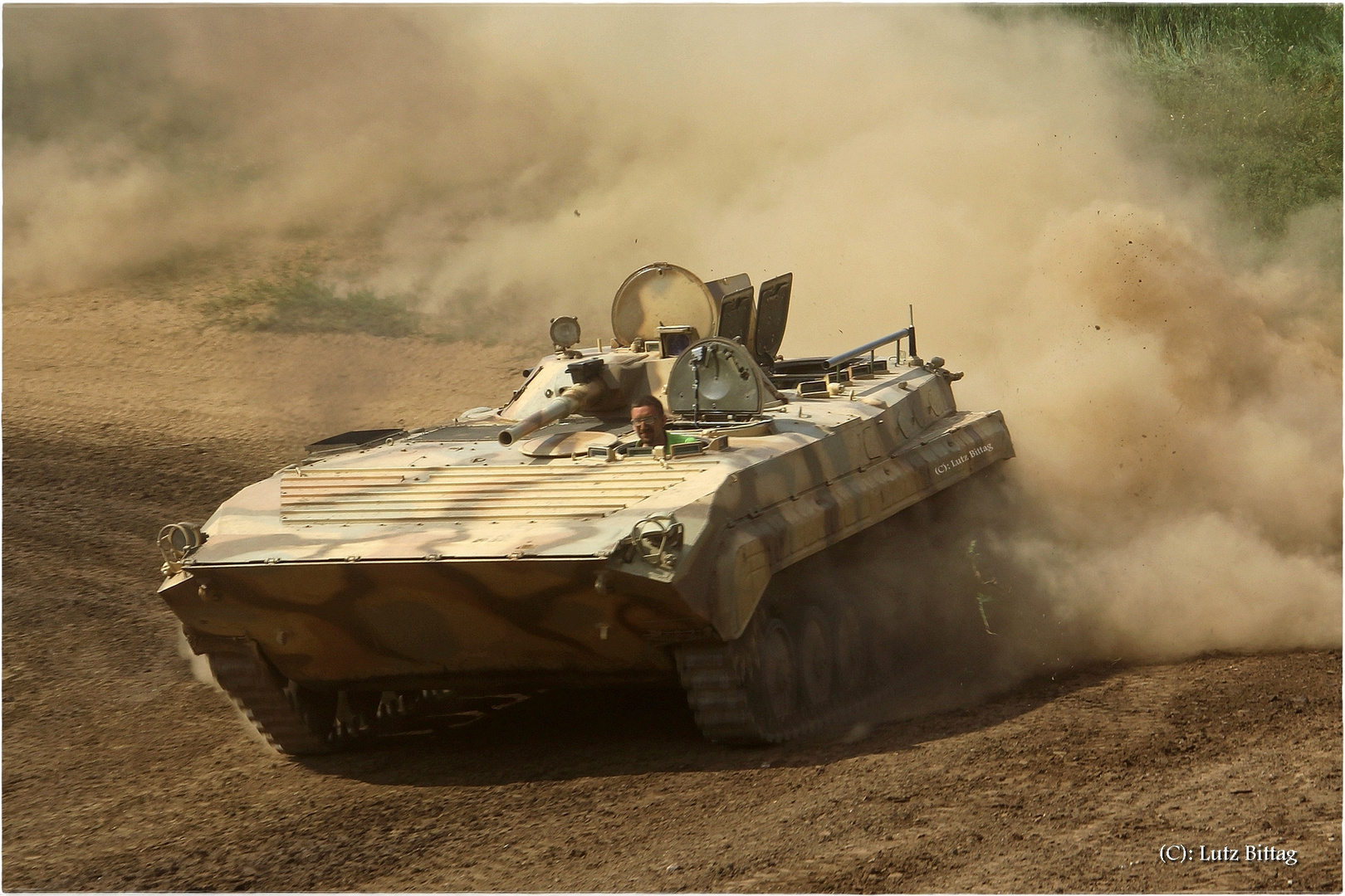 BMP-1 im Landsberger Offroadkessel
