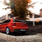 BMW 120d in motion