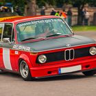 BMW 2002 bei der Oldtimer-Rally in Überherrn, Linslerhof