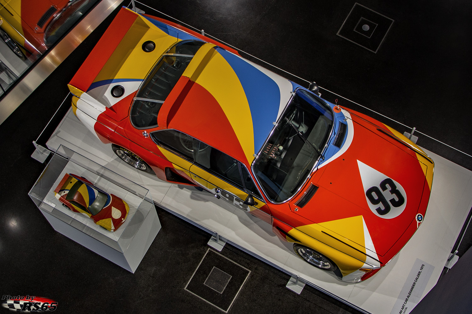 BMW 3.0 CSL ART CAR - ALEXANDER CALDER 1975