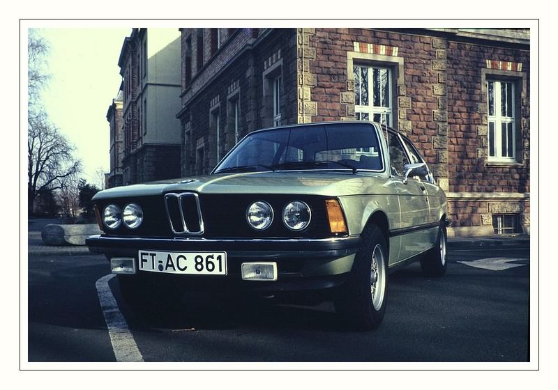 BMW 323i Aufnahme von 1979