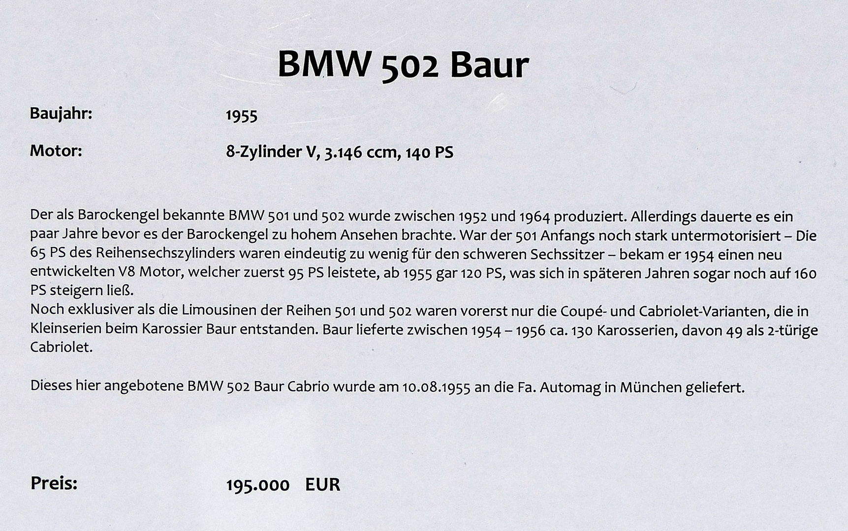 BMW 502