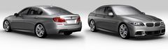 BMW 5er Rendering