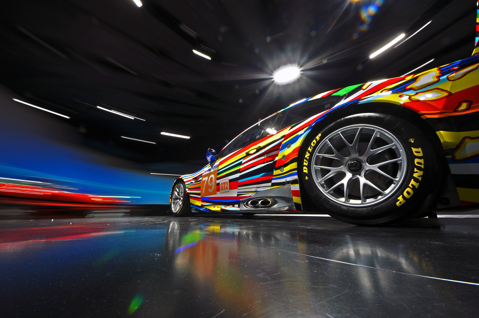 BMW Art Car Number 17: M3 GT2 Jeff Koons 2010