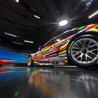 BMW Art Car Number 17: M3 GT2 Jeff Koons 2010