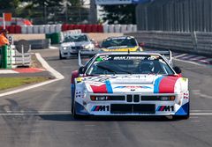 BMW bei der Boxengasseneinfahrt