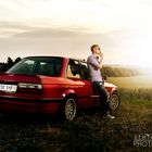 BMW E30 318is @ sunset