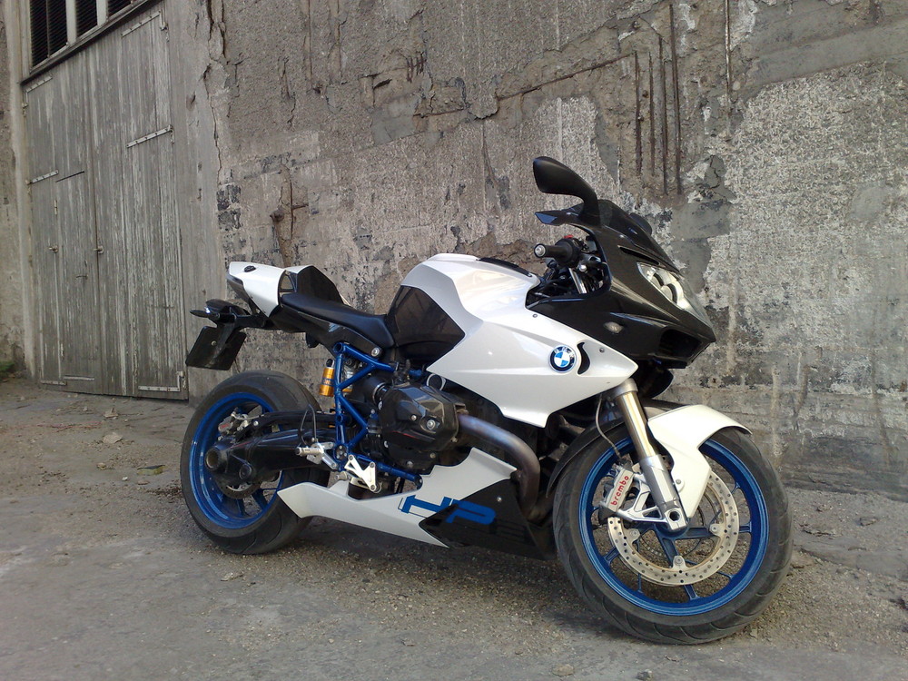 BMW HP2 Sport at old factory 2