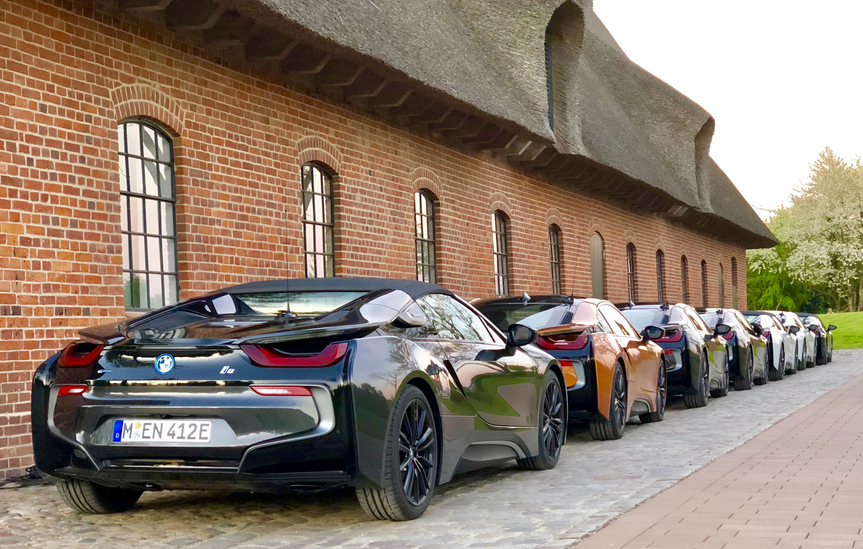 BMW i8 Ende einer Ausfahrt II