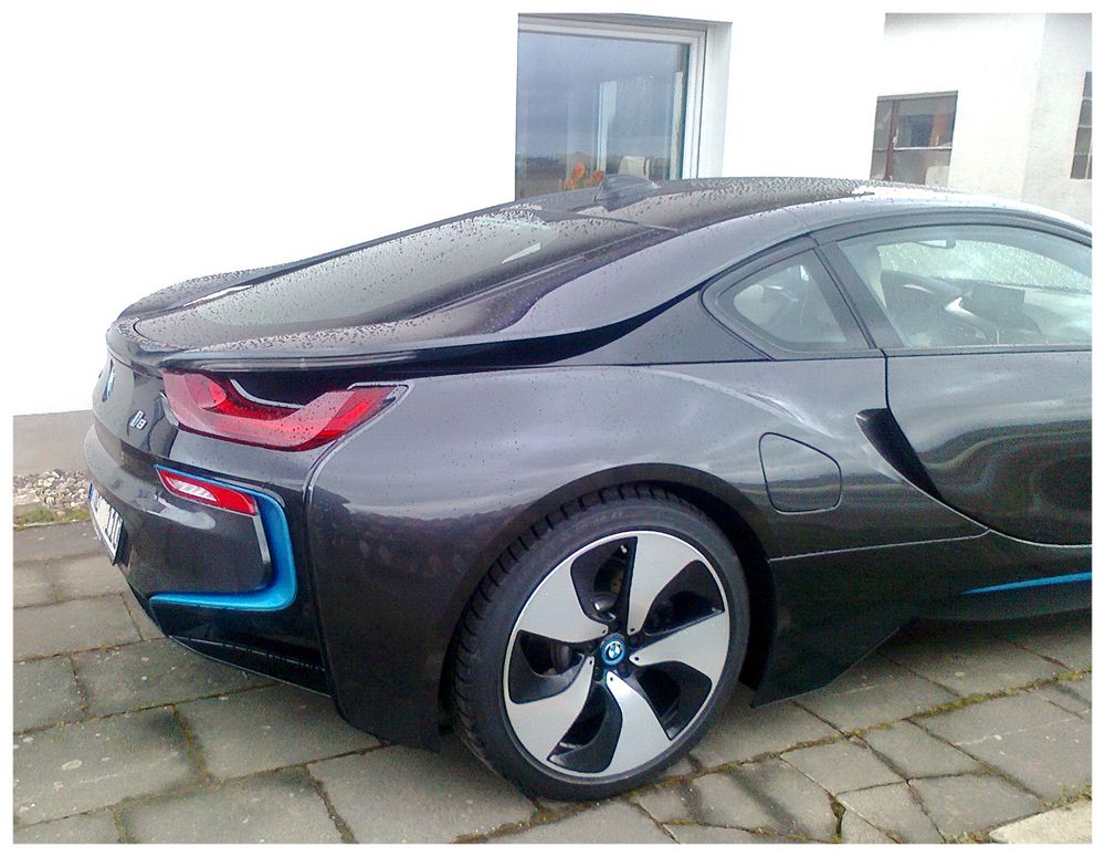 BMW i8 Heckpartie