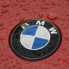 BMW im Regen