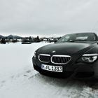BMW im Schnee