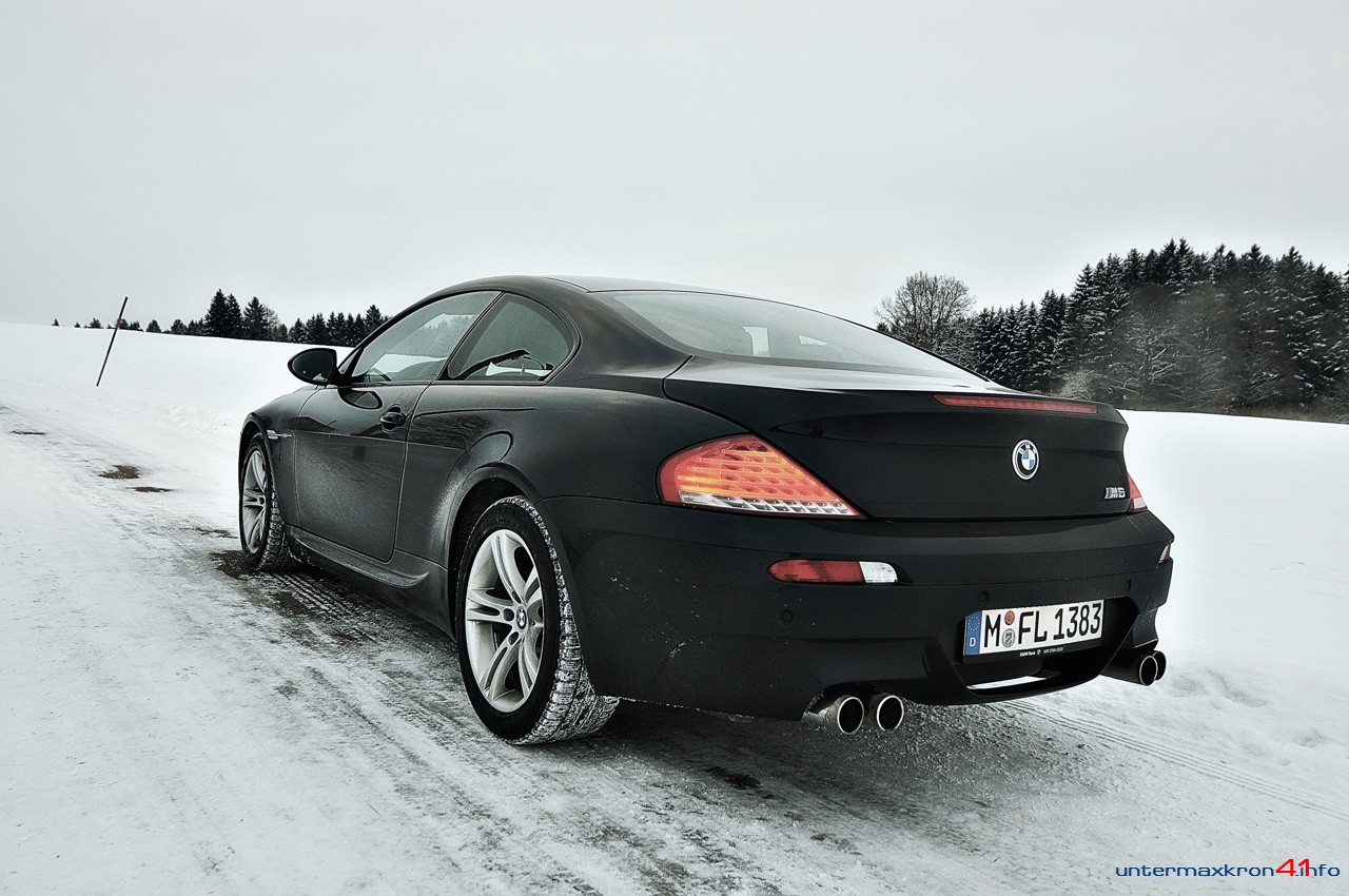 BMW im Schnee, Teil 2