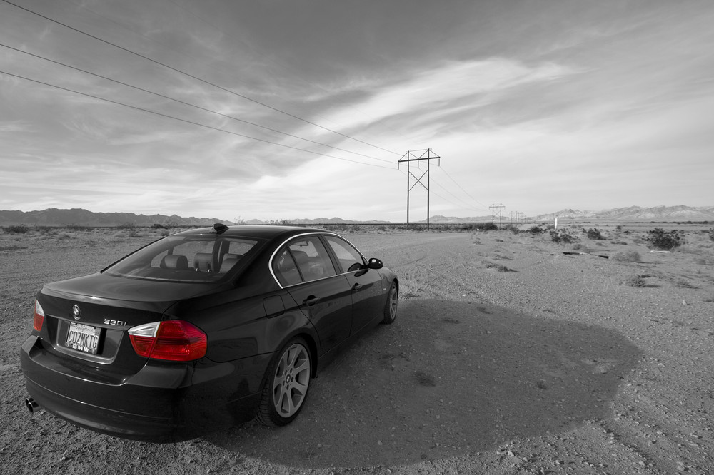 BMW in the Desert