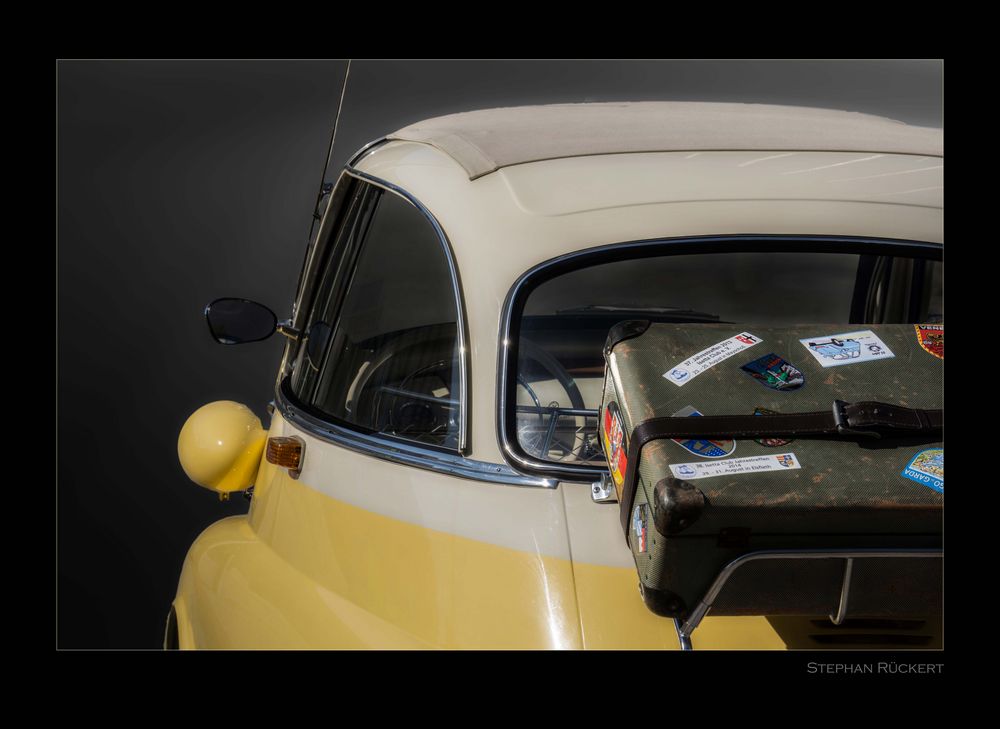 BMW Isetta mit Koffer