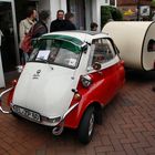 BMW Isetta mit Wohnwagen