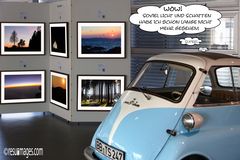 BMW ISETTA vor resufotos Expo BLICKE bis Mai16 Stgt P*