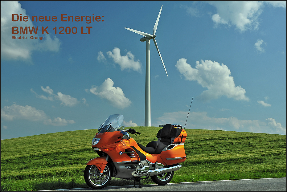 BMW K1200 LT (electric Orange)