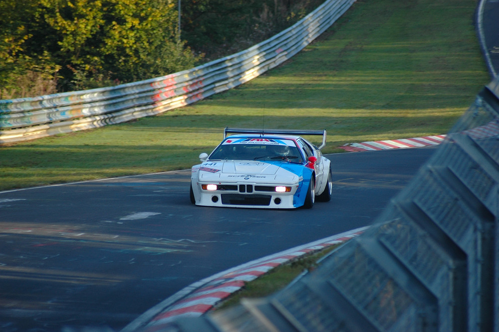 BMW M1 am Ring bei deim ADAC Eifelrennen am 26.-28.09.2008