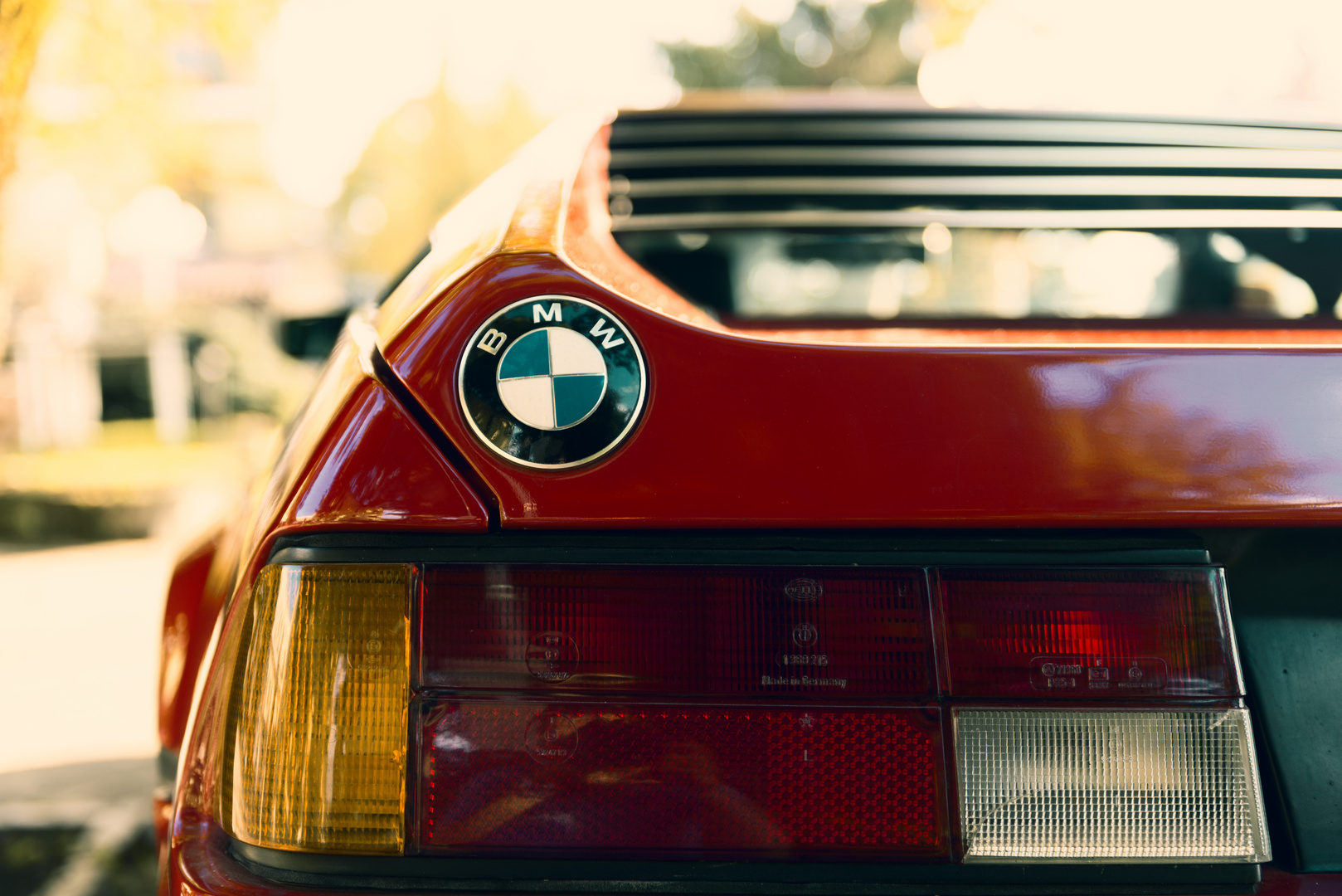 BMW M1 Heckansicht