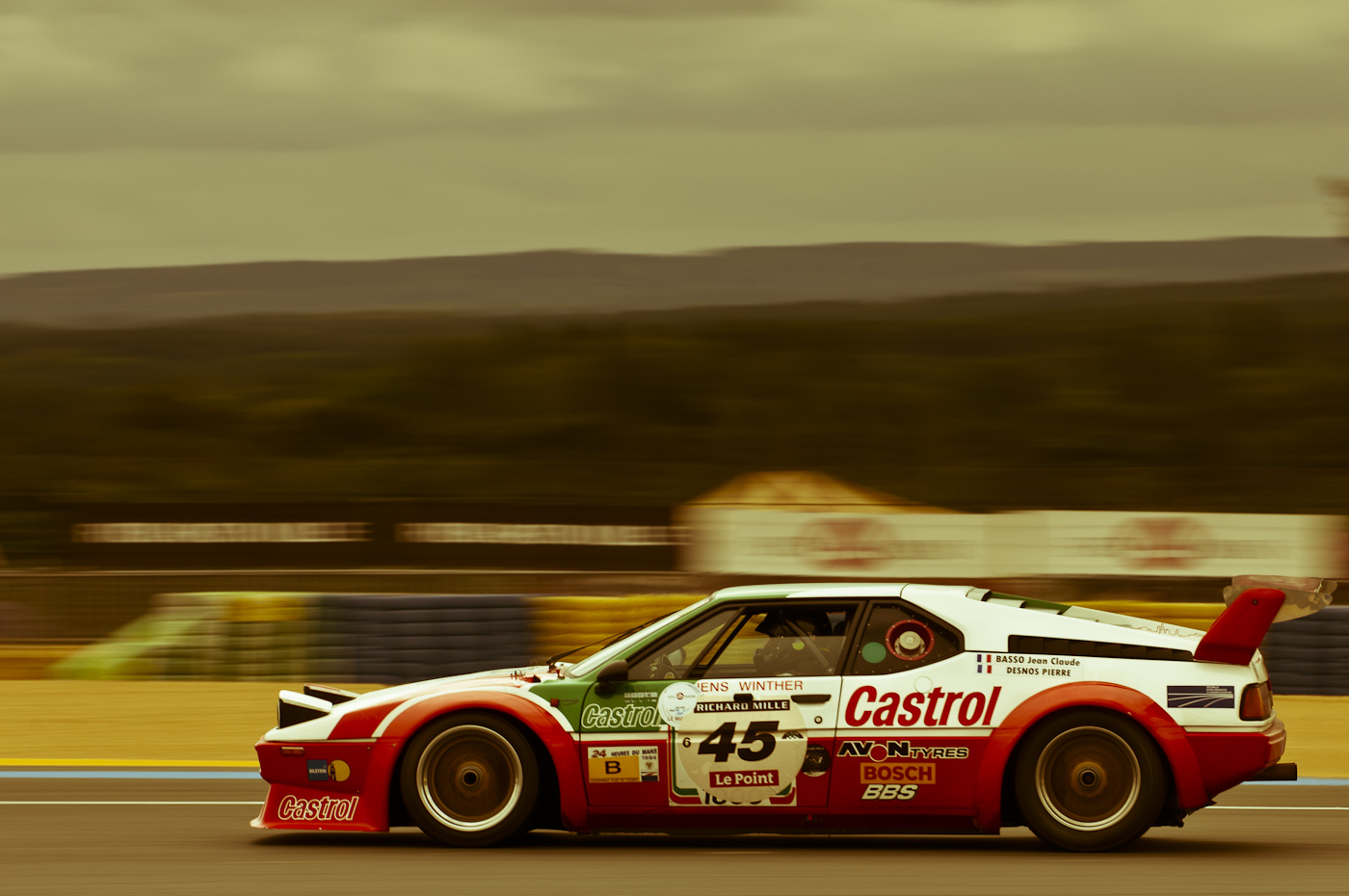 BMW M1 @ Le Mans Classic 2012