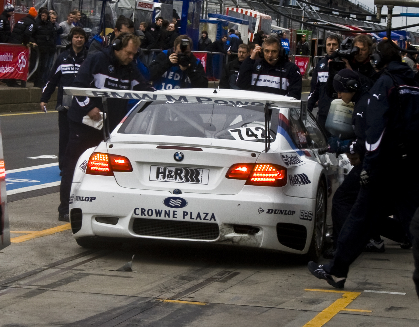 BMW M3 Boxenstop