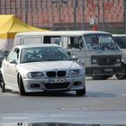 BMW M3 drifting.