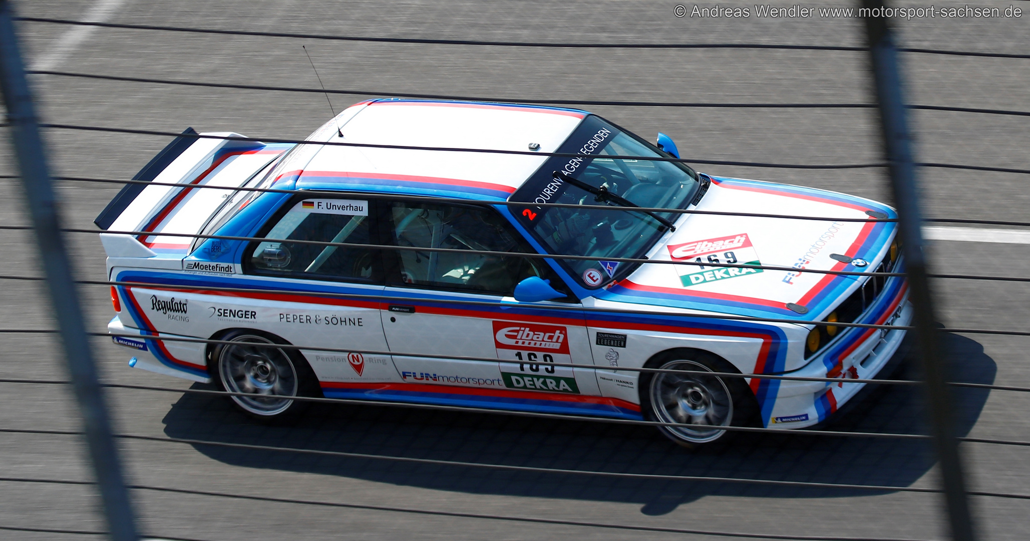 BMW M3 E30 DTM Frank Unverhau