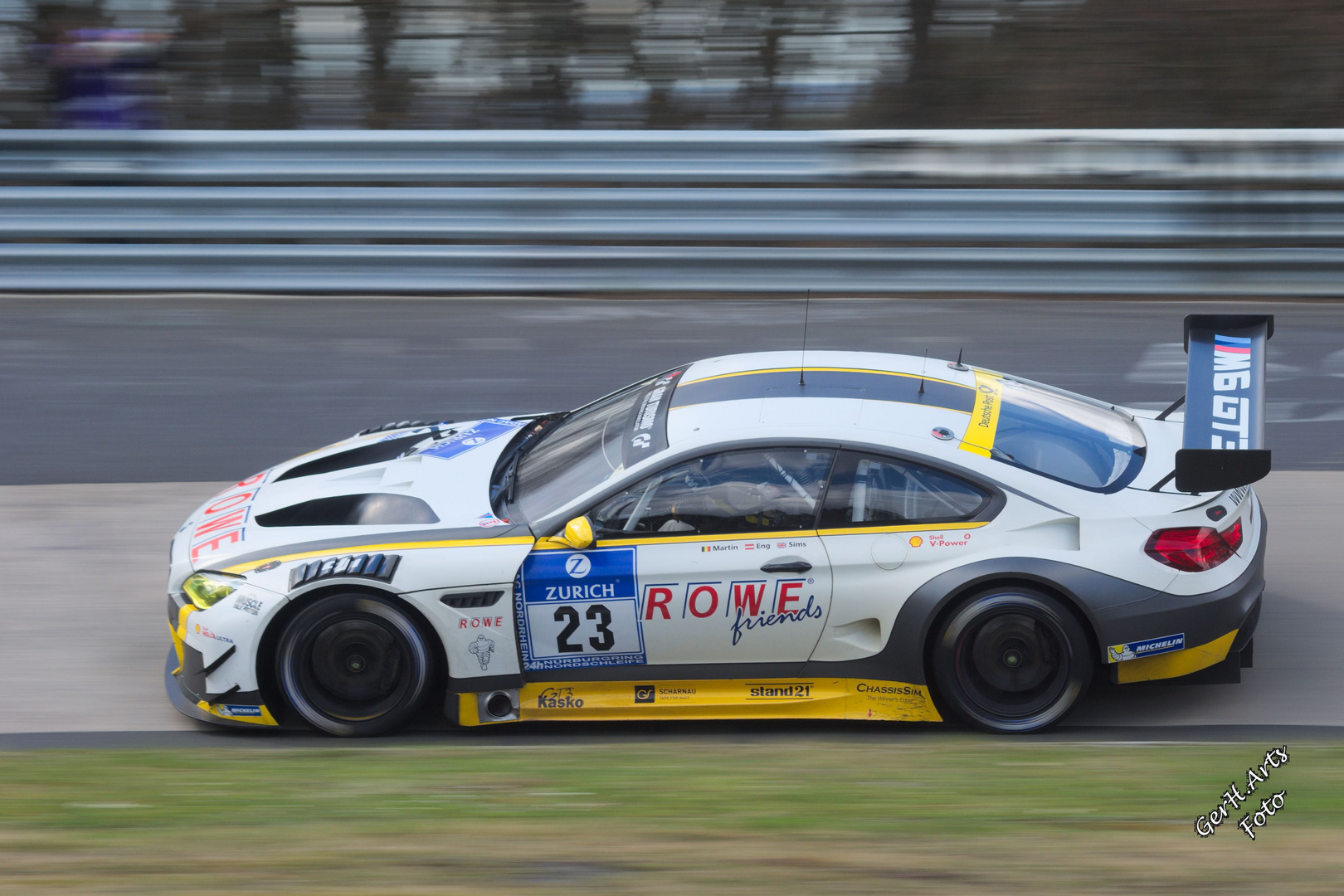 BMW M6 GT3 Team Rowe