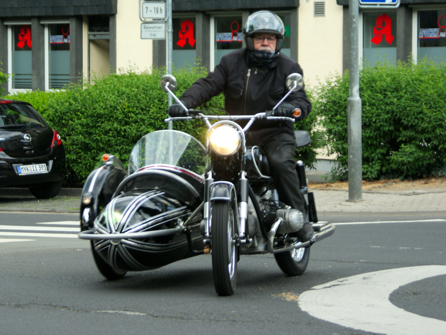 BMW R50 mit Steib S 500