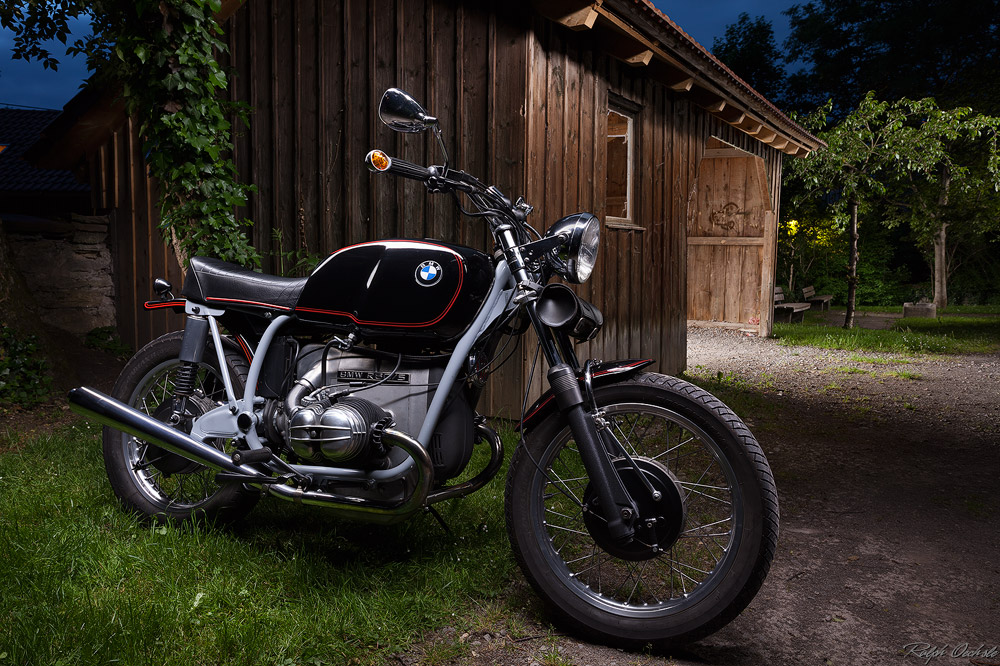 BMW R60/5 - lightpainting