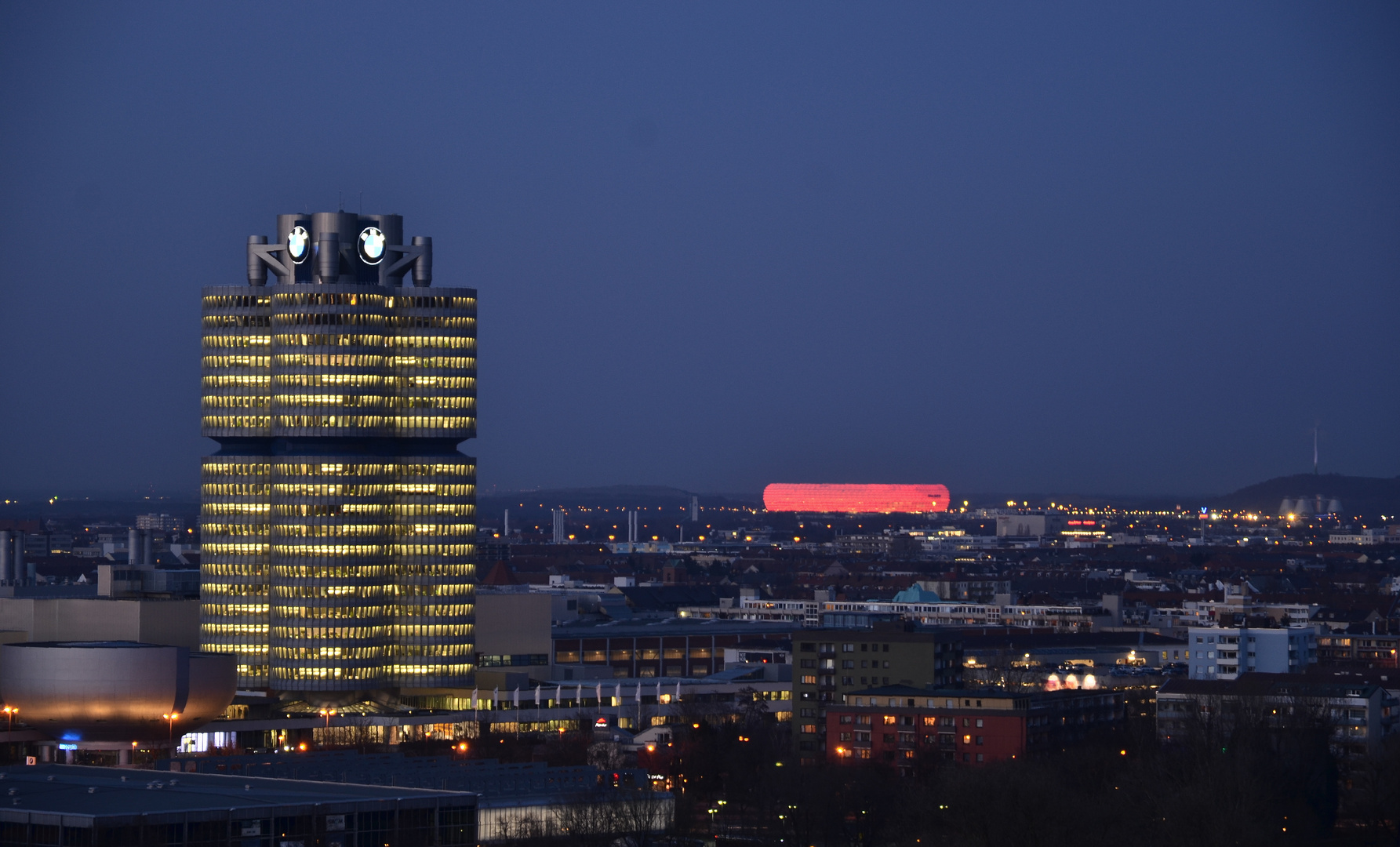 BMW und Allainz Arena