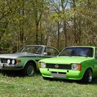 BMW und Opel GT/E