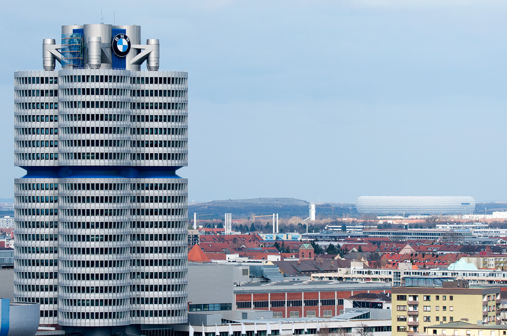 BMW-Vierzylinder trifft Allianz Arena