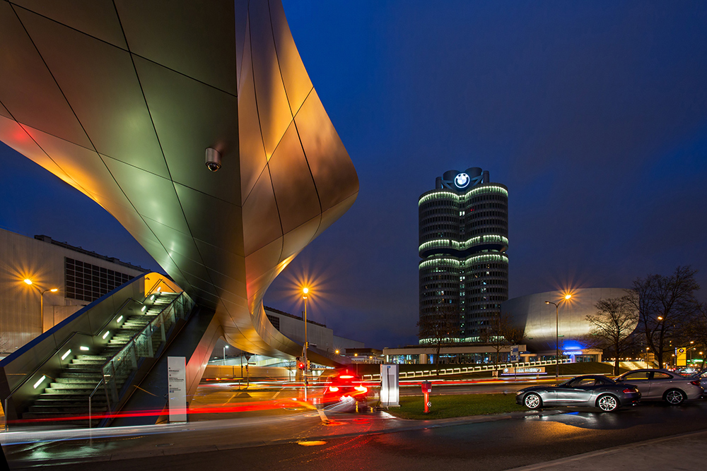 BMW-Welt, Hauptverwaltung und Museum