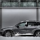 .... BMW X5 im Schnee ....