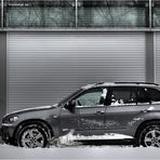 .... BMW X5 im Schnee ....